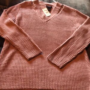 Beautiful Dust Rose Sweater